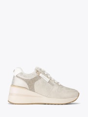 Carvela High Rise Wedge Trainers - Image 1 of 4