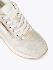 Carvela High Rise Wedge Trainers - Image 2 of 4