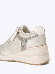 Carvela High Rise Wedge Trainers - Image 4 of 4