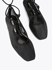 KG Kurt Geiger Black Nina Tie Up Pumps - Slika 2 iz 4