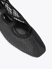 KG Kurt Geiger Black Nina Tie Up Pumps - Slika 3 iz 4