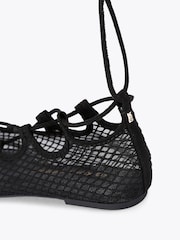 KG Kurt Geiger Black Nina Tie Up Pumps - Slika 4 iz 4