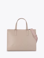 Nude - Carvela Large Frame Tote Black Bag - Bild 1 von 4