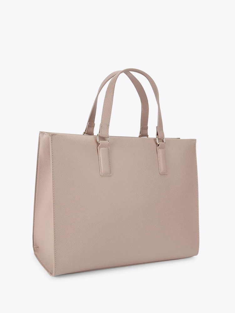Nude - Carvela Large Frame Tote Black Bag - Bild 4 von 4
