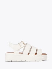 Creme - KG Kurt Geiger Daisy Cage Sandals - Bild 1 von 4