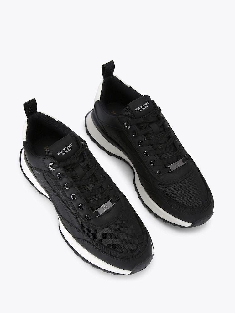 Черный/хромированный - Кроссовки KG Kurt Geiger Kai - Изображение 2 из 4