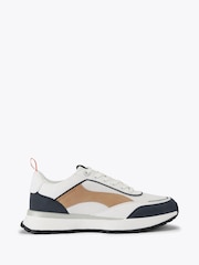 Белый с хромированной отделкой - Кроссовки KG Kurt Geiger Kai - Изображение 1 из 4