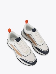 Белый с хромированной отделкой - Кроссовки KG Kurt Geiger Kai - Изображение 2 из 4