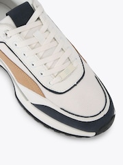 Белый с хромированной отделкой - Кроссовки KG Kurt Geiger Kai - Изображение 3 из 4
