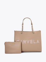 Carvela Sorrento Chain Nude Tote Bag - Image 1 of 4