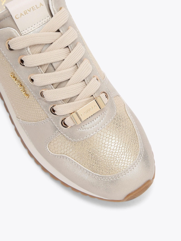 Carvela Florencia Brown Trainers - Image 3 of 4
