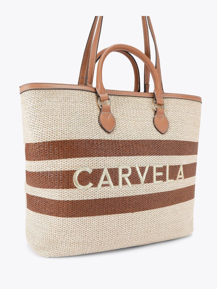 Carvela Sorrento Stripe Shopper Bag - Image 2 of 4 Carvela Sorrento Stripe Shopper Bag - Image 2 of 4