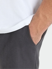 BadRhino Big & Tall Grey Diamond Quilted Ebony Shorts - Image 4 of 6