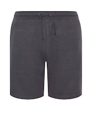 BadRhino Big & Tall Grey Diamond Quilted Ebony Shorts - Image 5 of 6