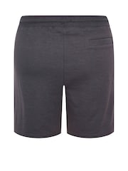 BadRhino Big & Tall Grey Diamond Quilted Ebony Shorts - Image 6 of 6
