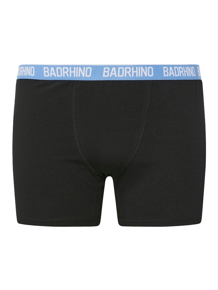 BadRhino Big & Tall Black Multi Band Trunks 3 Pack - Image 2 of 8