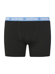 أسود - حزمة من 3 سراويل داخلية بأحزمة متعددة الألوان من BadRhino Big & Tall - Image 5 of 7