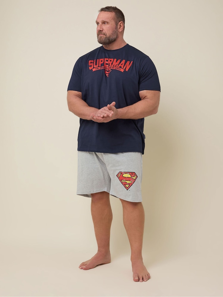 حزمة بيجامة قطن 100% مزيّنة بطبعة Superman من BadRhino Big & Tall - صورة 1 من 6 حزمة بيجامة قطن 100% مزيّنة بطبعة Superman من BadRhino Big & Tall - صورة 1 من 6