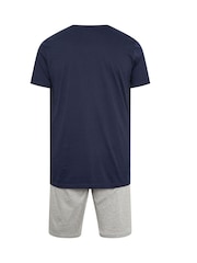 BadRhino Big & Tall Blue 100% Cotton Superman Pyjamas Set - Image 6 of 6