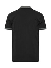 BadRhino Big & Tall Black Chambray Pocket Polo Shirt - Image 7 of 7