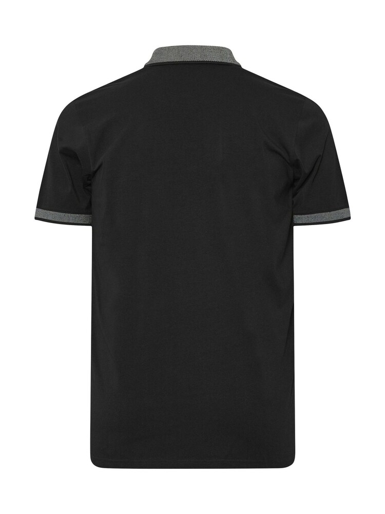 BadRhino Big & Tall Black Chambray Pocket Polo Shirt - Image 7 of 7
