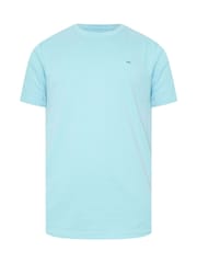 BadRhino Big & Tall Blue 100% Cotton Core T-Shirts 5 Pack - Image 8 of 10