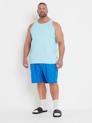 BadRhino Big & Tall White Plain 100% Cotton Vests 3 Pack - Image 5 of 10