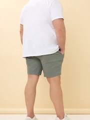 Verde - Calções chino BarRhino Big & Tall Stretch - Imagem 3 de 6