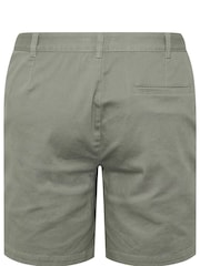 Verde - Calções chino BarRhino Big & Tall Stretch - Imagem 6 de 6