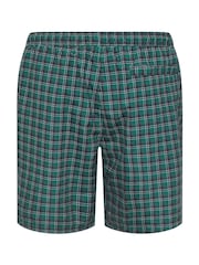 BadRhino Big & Tall Green Tartan Swimshorts - Image 6 of 6
