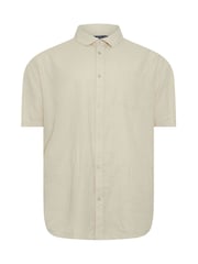 BadRhino Big & Tall Natural Linen Shirt - Image 5 of 6