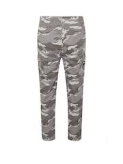 Gris - BadRhino Big & Tall Camo Cargo Trousers - Imagen 6 de 6