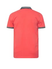 BadRhino Big & Tall Orange Chambray Pocket Polo Shirt - Image 6 of 6