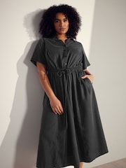 Evans TENCEL™ Black Dress - Image 1 of 4