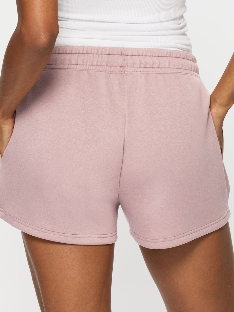 KBX Pink Sarina Scuba Shorts - Image 7 of 7
