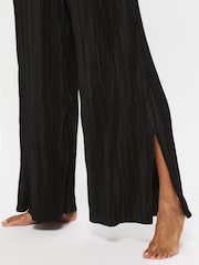 KBX Black Lucy Long Leg Plisse Cami Set - Image 6 of 7