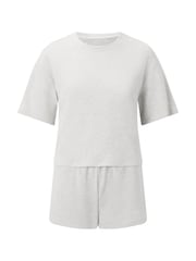 Серый - KBX Marl Naomi Waffle Shorts Set - Image 6 of 6