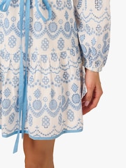 Adrianna by Adrianna Papell Flounce Hem Short White Dress - Image 4 of 6