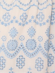 Adrianna by Adrianna Papell Flounce Hem Short White Dress - Image 6 of 6