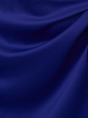 Adrianna Papell Blue Side Knot Draped Dress - Image 3 of 6