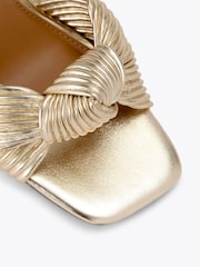 KG Kurt Geiger Cream Signet Sandals - Image 2 of 4