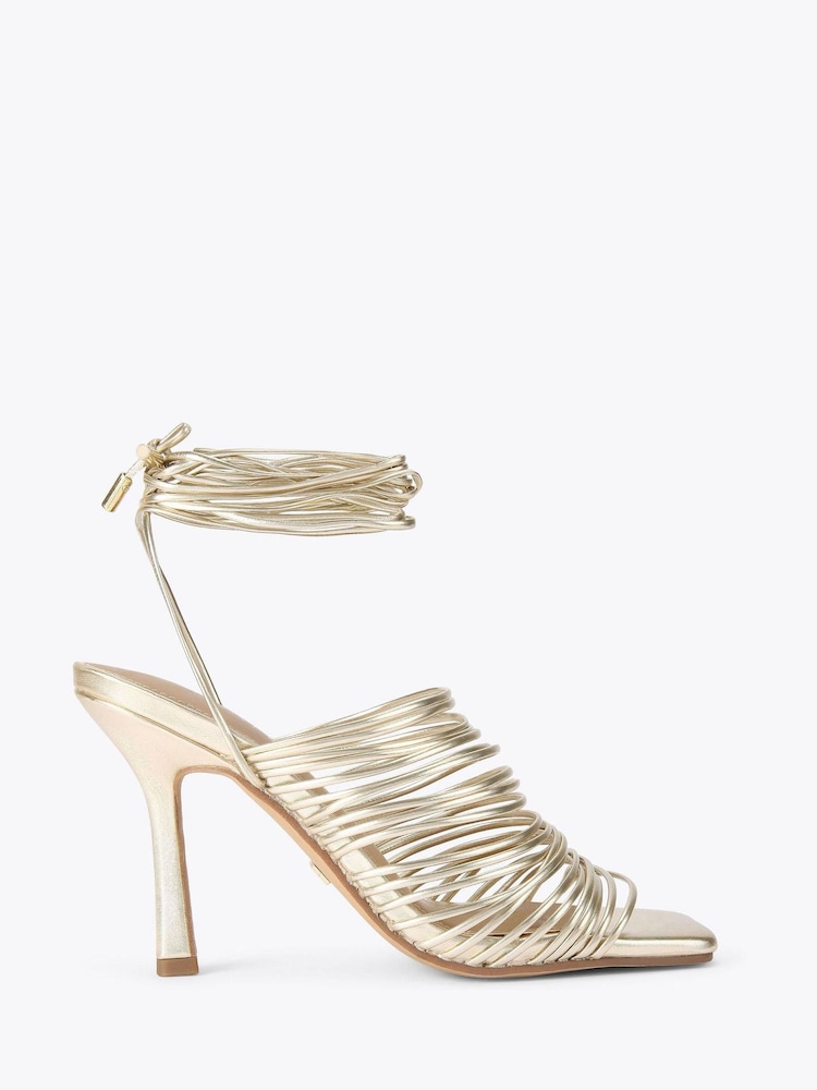 KG Kurt Geiger Gold Selected Sandals - Image 1 of 4