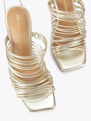 KG Kurt Geiger Gold Selected Sandals - Image 2 of 4
