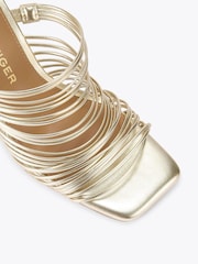 KG Kurt Geiger Gold Selected Sandals - Image 3 of 4