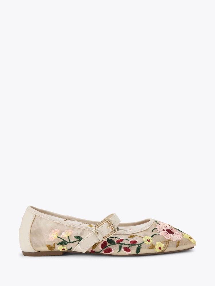 Crema - KG Kurt Geiger Nina Mesh Pumps - Imagen 1 de 4