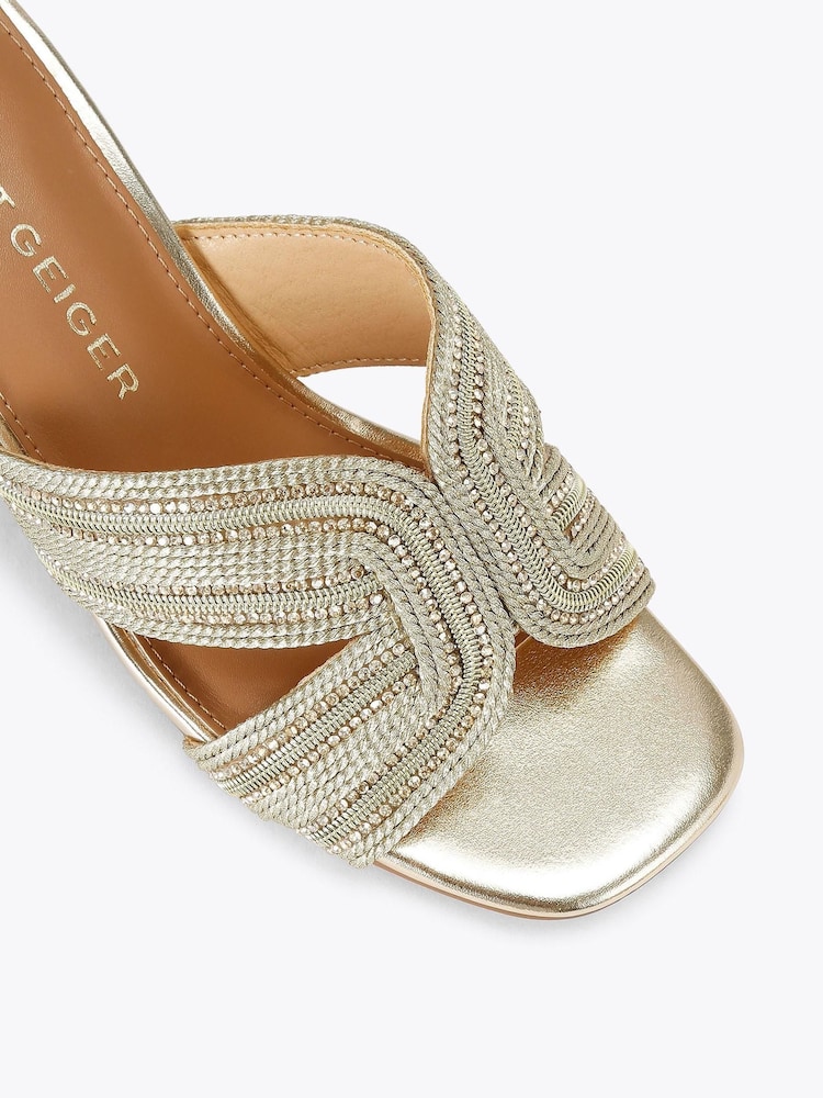 KG Kurt Geiger Pose Mules Sandals - Image 4 of 4