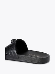 Kurt Geiger London Black Eagle Slide Sandals - Image 3 of 4
