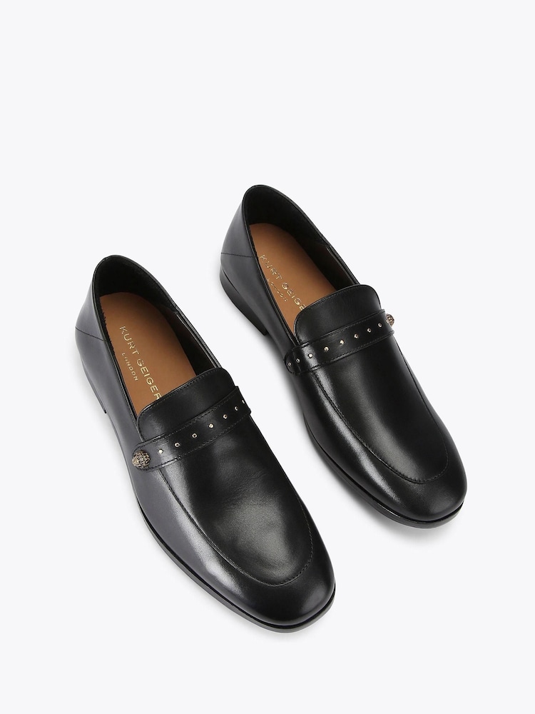 Kurt Geiger London Fraser Black Loafers Shoes - Image 2 of 4