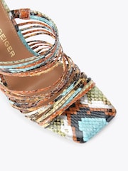 KG Kurt Geiger Gold Selected Sandals - Image 3 of 4