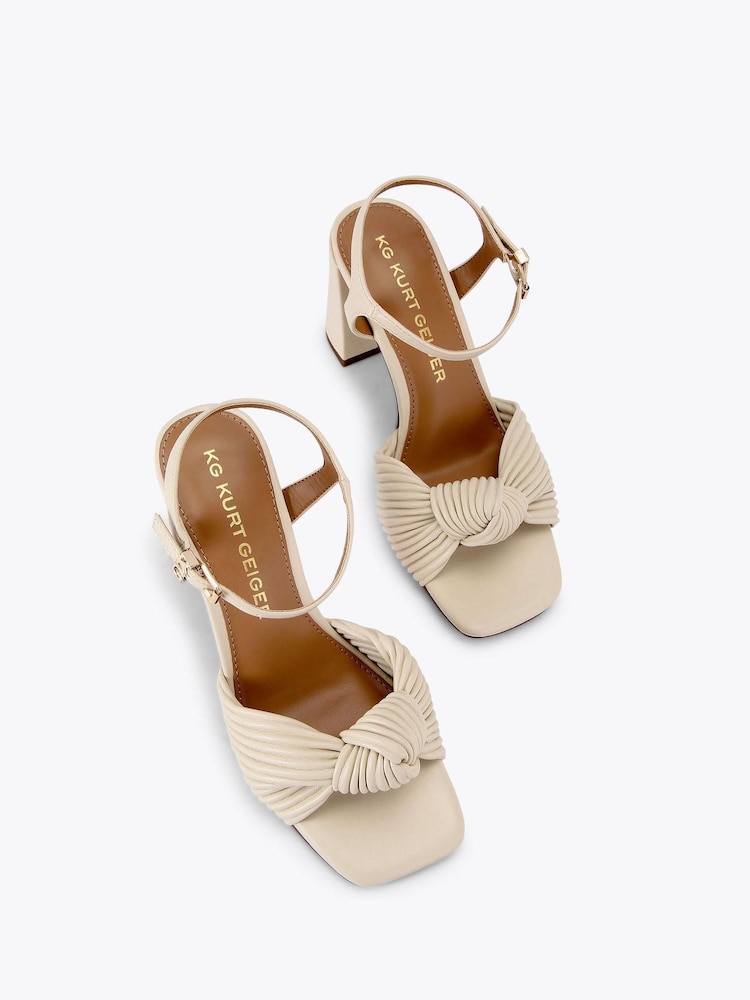 KG Kurt Geiger Black Signet Sandals - Image 2 of 4 KG Kurt Geiger Black Signet Sandals - Image 2 of 4